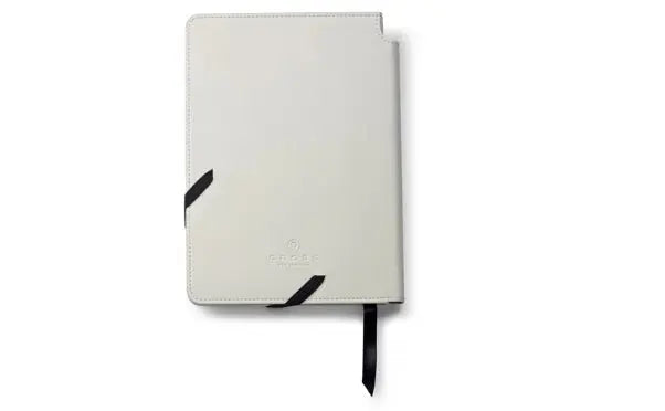 Cross Calais Pearlescent White Lacquer Ballpoint and White Journal Gift Set Cross