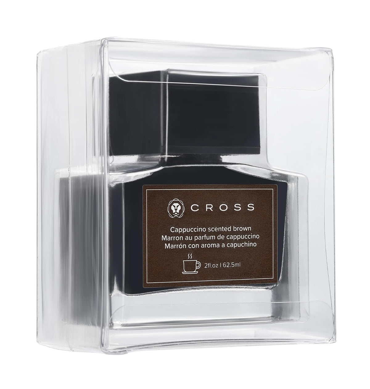 Cross Cappuccino Special Edition Fountain Pen Ink - Authentic Coffee-Scented Premium Writing Ink, Rich Brown Smooth Flow Bottled Ink, 62.5ml Premium Glass Bottle cross
