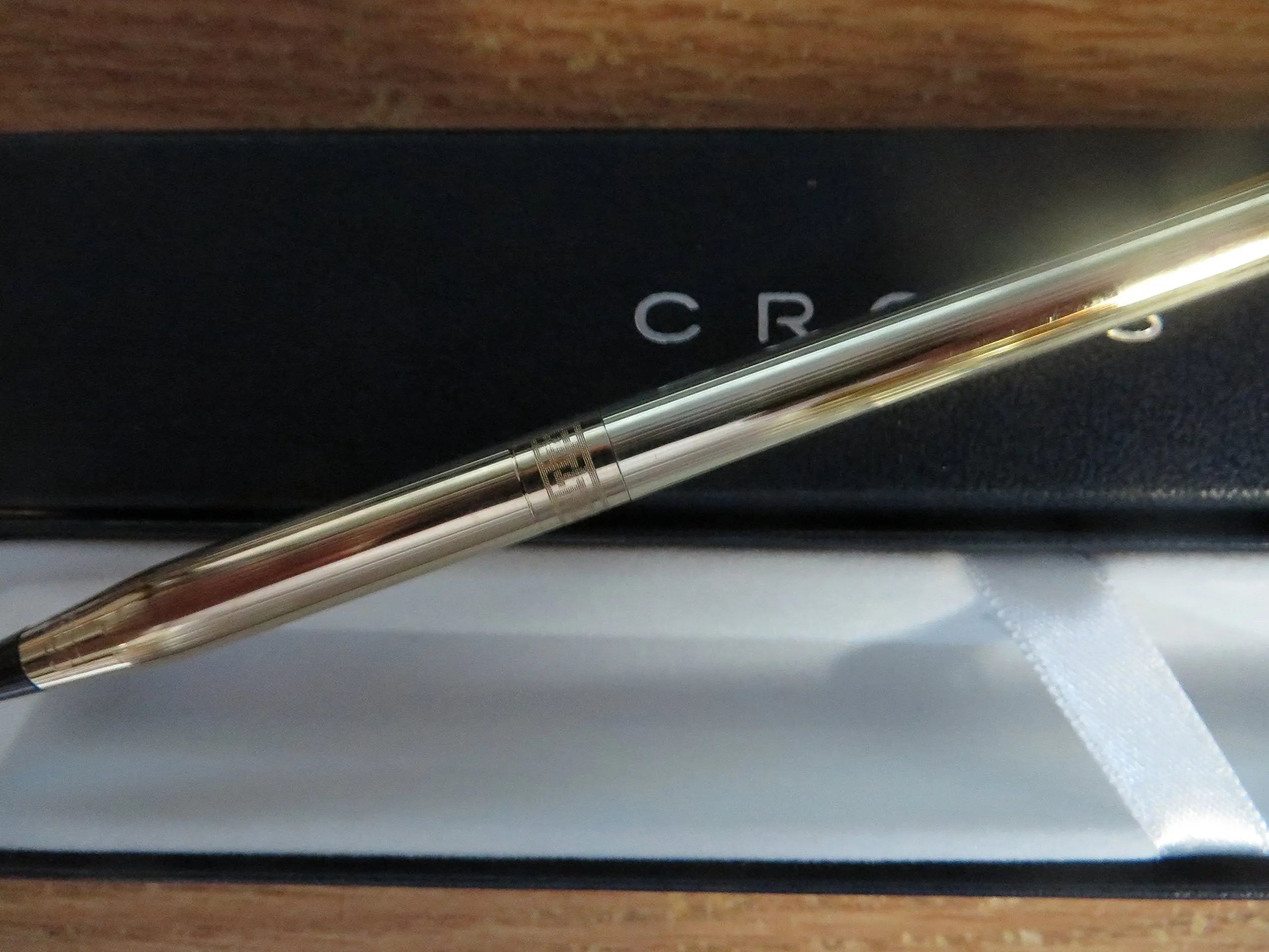 Cross Century Classic Ladies Line Rolled 10k Gold Filled Pen Made in USA - crosspenmall.com