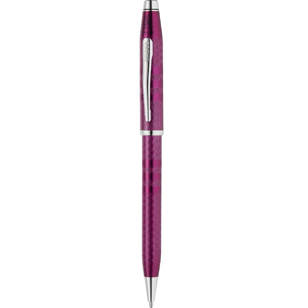 Cross Century II Midnight Plum with Polished Chrome Appointments Ballpoint Pen Cross