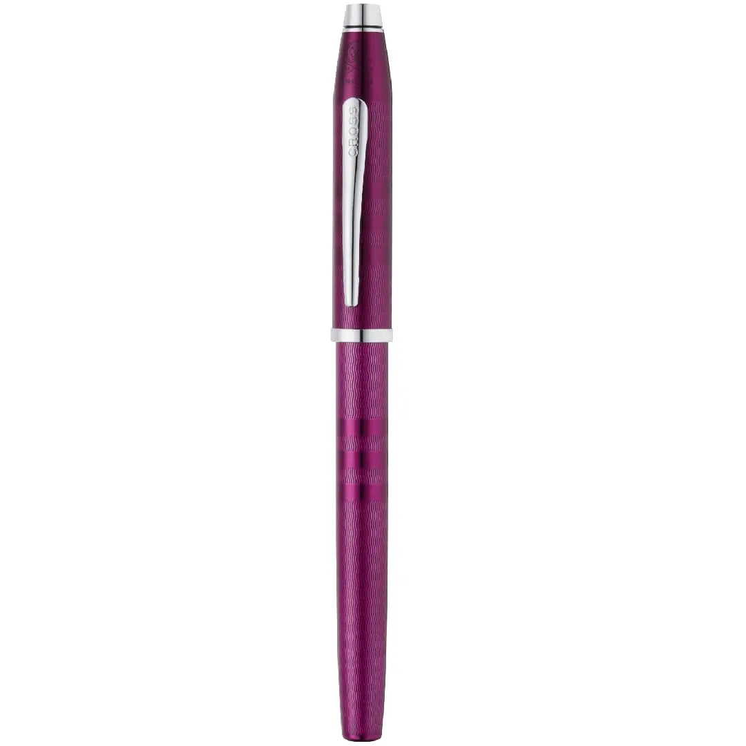 Cross Century II Midnight Plum with Polished Chrome Appointments Selectip Rollerball Pen Cross