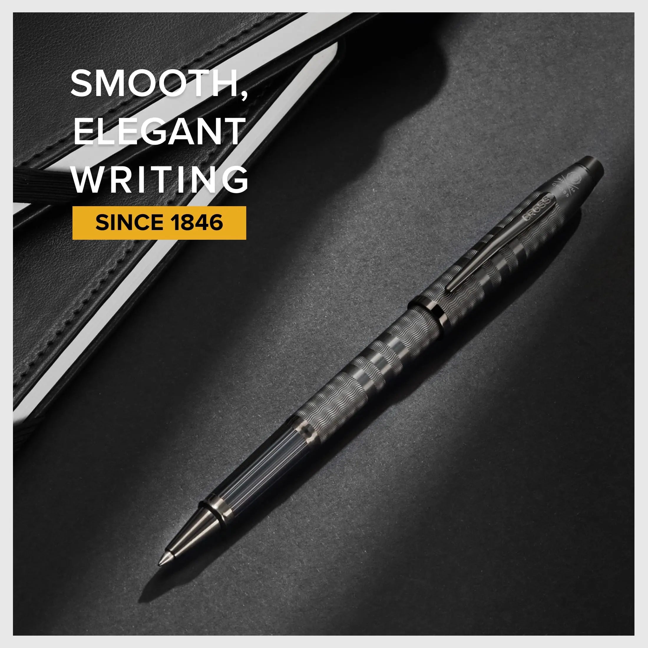 Cross Century II Rollerball Pen - Professional Pen for Everyday Use - Smooth Writing - Comfortable Grip - Black Ink - Durable Construction Cross