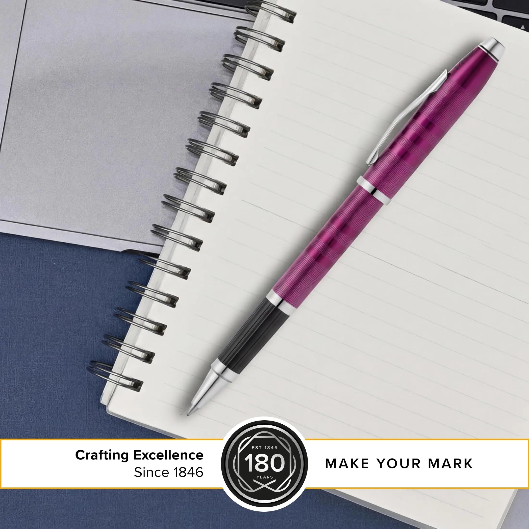 Cross Century II Rollerball Pen - Professional Pen for Everyday Use - Smooth Writing - Comfortable Grip - Black Ink - Durable Construction Cross