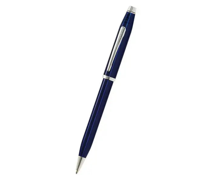 Century II Blue Lacquer Ballpoint Pen - crosspenmall.com