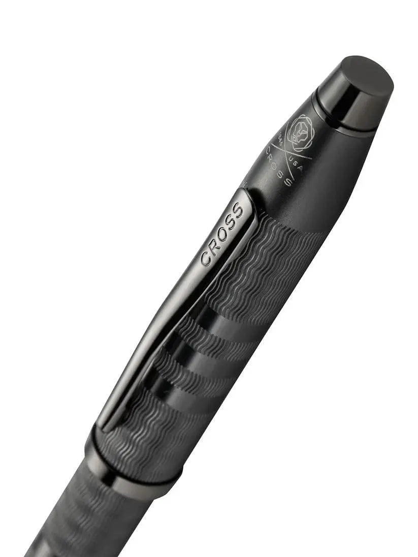 Cross CenturyII Midnight Black with Polished Midnight Black PVD Appointments Selectip Rollerball Pen - crosspenmall.com