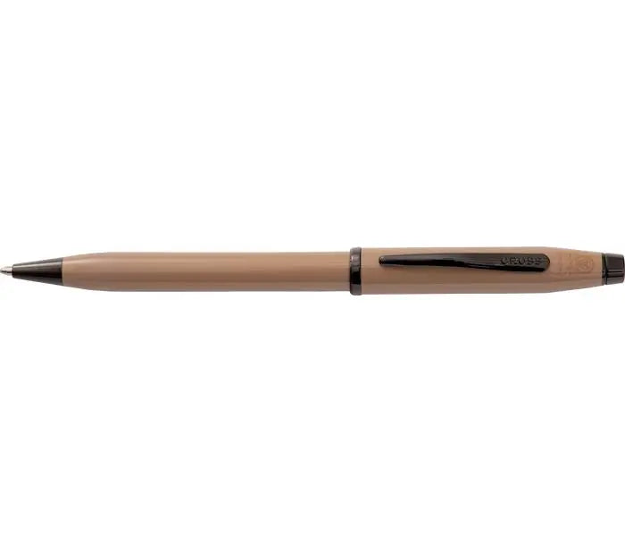 Cross Century® II Earthy Beige with Black PVD Appointments Ballpoint Pen - crosspenmall.com