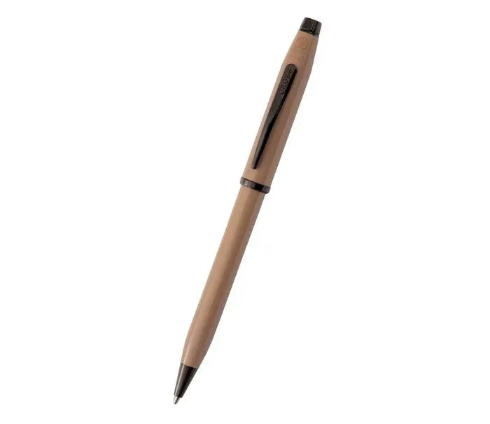 Cross Century® II Earthy Beige with Black PVD Appointments Ballpoint Pen - crosspenmall.com