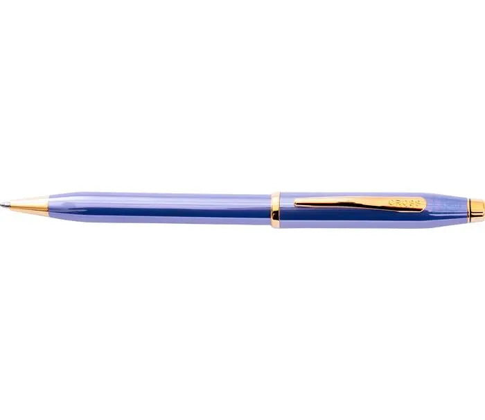 Cross Century® II Lavender Blue with 23KT Gold Plated Appointments Ballpoint Pen - crosspenmall.com