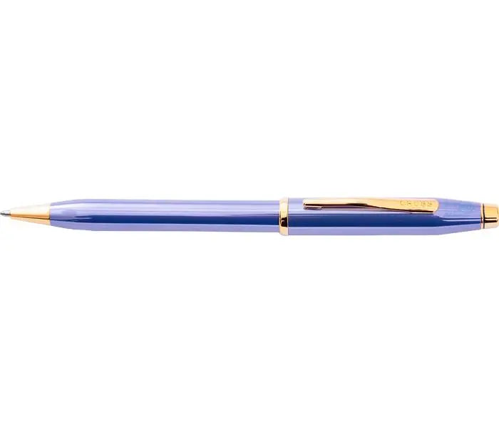 Cross Century® II Lavender Blue with 23KT Gold Plated Appointments Ballpoint Pen - crosspenmall.com