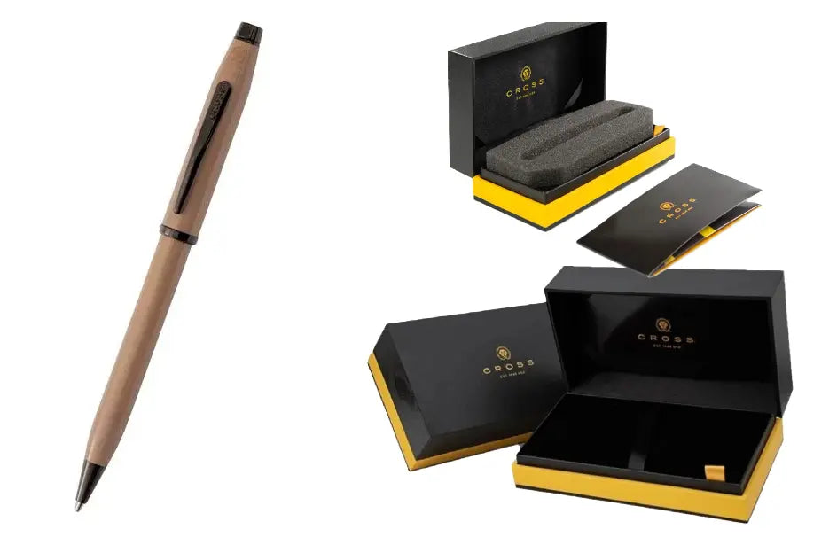 Cross Century® II Earthy Beige with Black PVD Appointments Ballpoint Pen Cross