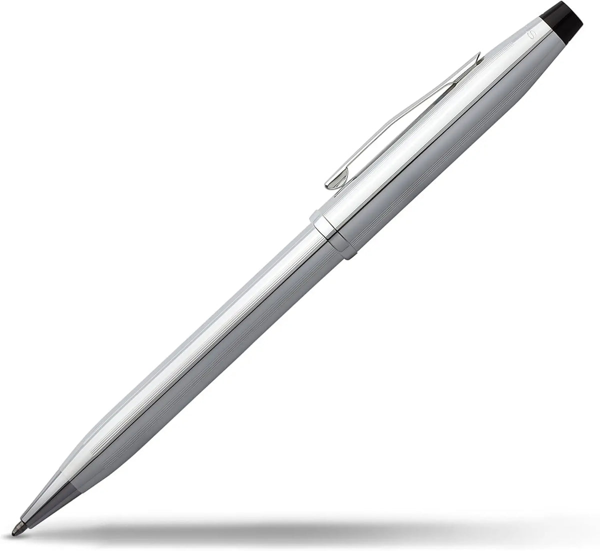 Cross Century® II Lustrous Chrome with incised Signature Fine lines on Barrel and Polished Chrome Appointments Ballpoint Pen cross