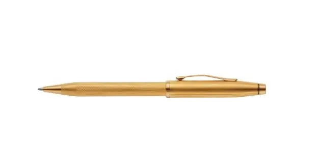 Cross Century® II Polished 23KT Gold-plated Diamond cut Pattern Ballpoint Pen Cross