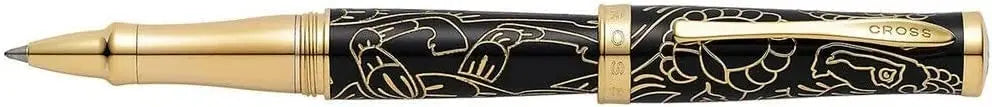 Cross Chinese Year of the Goat Black and Gold Rollerball Pen in Gift Box cross