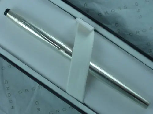 Cross Classic Century Made in USA Solid Sterling Silver Gel Ink Rollerball Pen.Rare Collectible cross