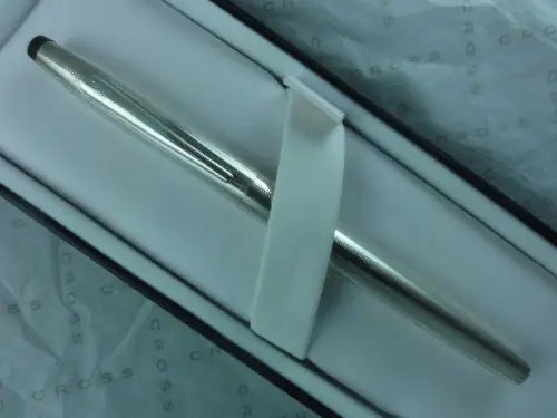 Cross Classic Century Made in USA Solid Sterling Silver Gel Ink Rollerball Pen.Rare Collectible cross