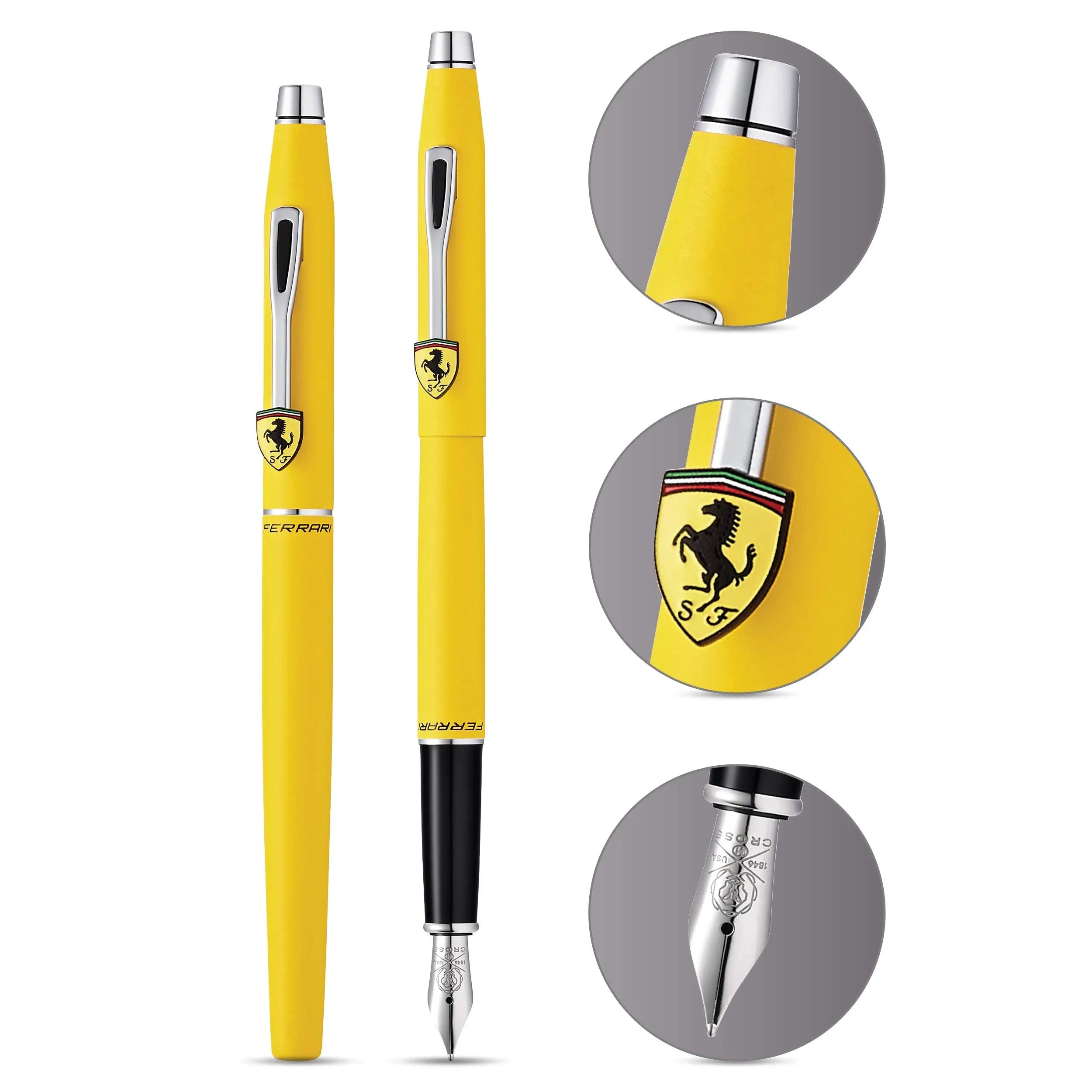 Cross Classic Century Medalist Chrome Selectip Rollerball Pen with 23KT Gold-Plated Appointments - crosspenmall.com