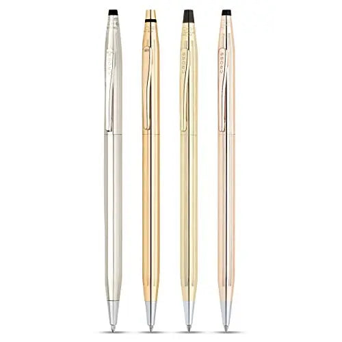 Cross Classic Century Refillable Ballpoint Pen, Medium Ballpen, Includes Premium Gift Box - Hallmarked Sterling Silver - crosspenmall.com