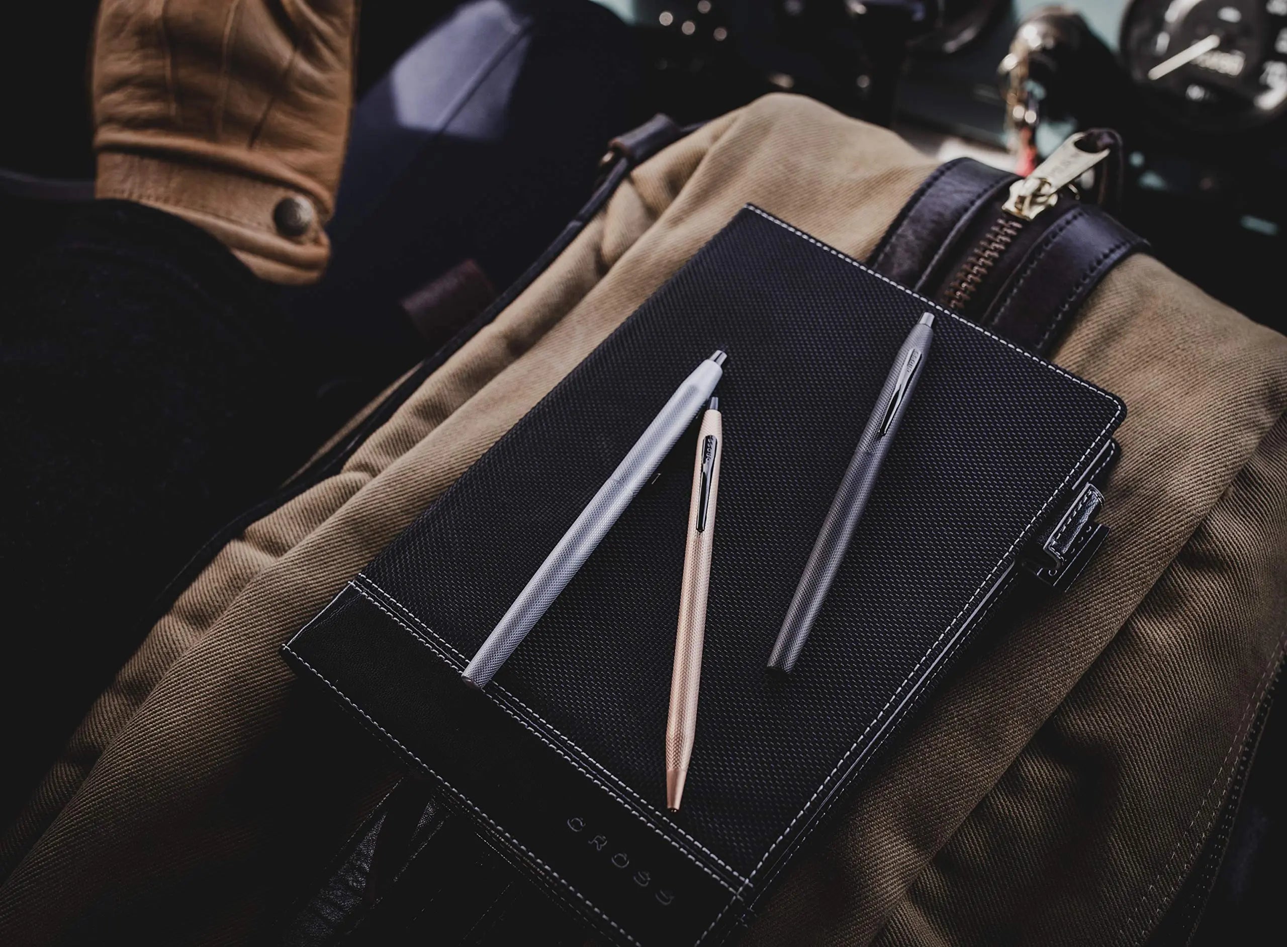 Cross Classic Century Refillable Fountain Pen, Medium Nib, Includes Premium Gift Box - Brushed Chrome Cross
