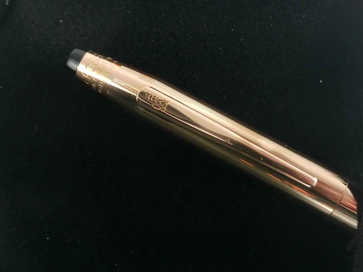 Cross Classic Century Rollerball Pen, 14KT Gold Filled, Selectip, Made in USA cross