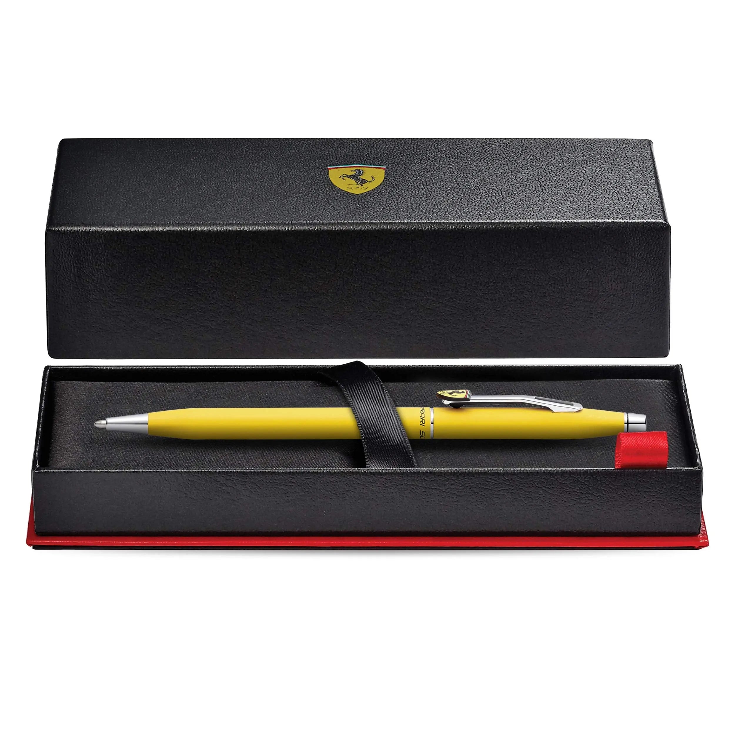 Cross Classic Century Scuderia Ferrari Matte Modena Yellow Lacquer Ballpoint  Pen Cross