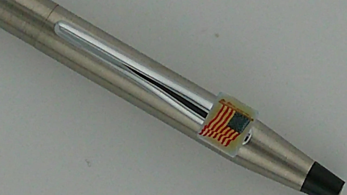 Cross Classic Century Solid Stainless Steel BallPoint Pen, Made in the USA cross
