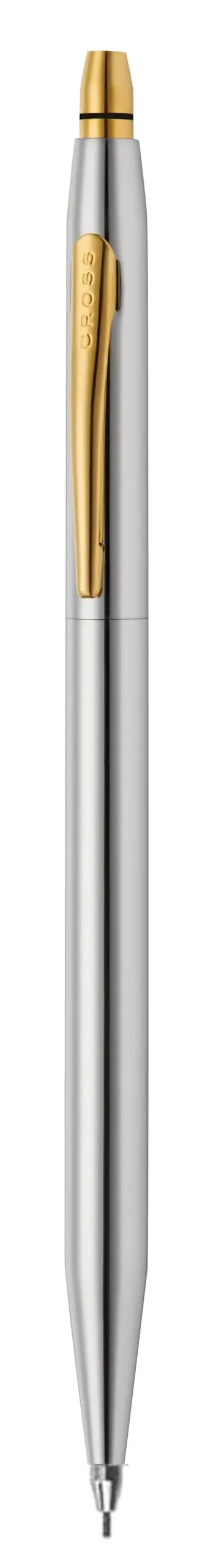 Cross Classic Click Medalist Chrome & Gold Quick-action Push 0.5MM Pencil cross