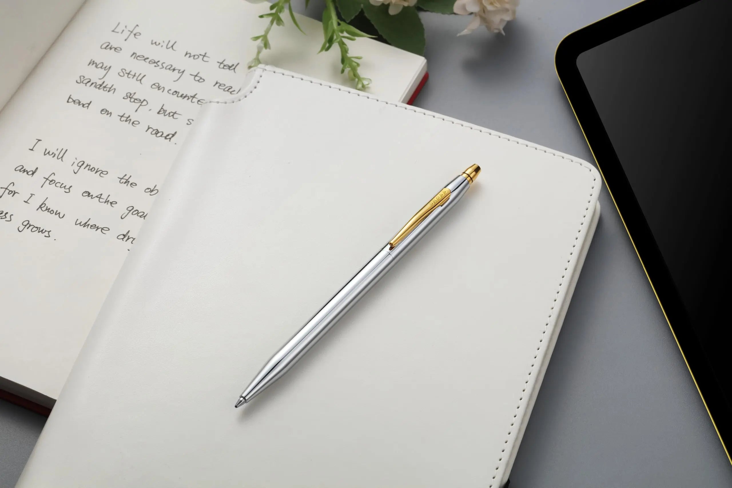 Cross Click Medalist Chrome with Gold-tone Appointments Ballpoint Pen Cross