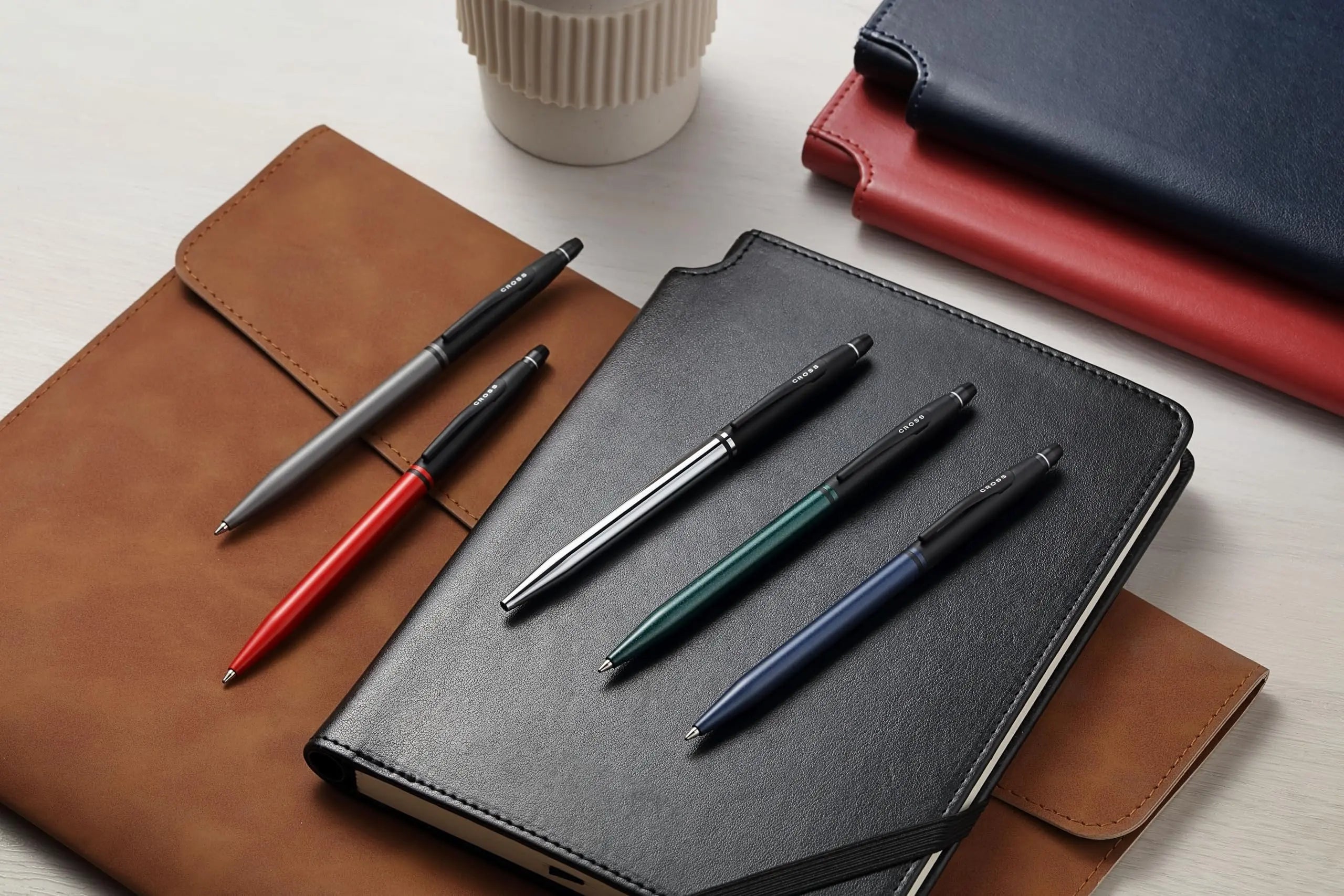 Cross Click Tuxedo Ballpoint Pen - High-End Writing Tool for Versatile Use - Smooth Writing & Journaling - Elegant Accessory - Long-Lasting - Black Ink - Includes Gift Box Cross