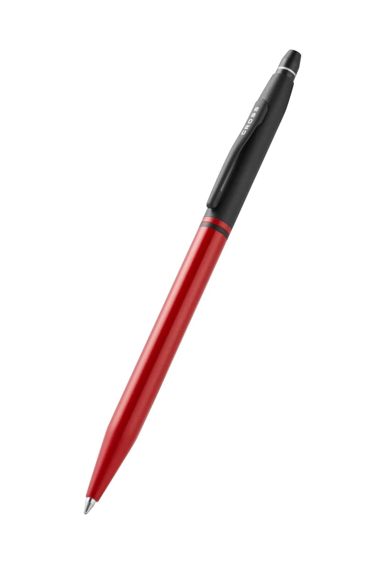 Cross Click Tuxedo Selectip Ballpoint Pen, Striking Satin Metallic Red with Black Contrasting Appointments, High-End Gift, Smooth Writing, Luxury Corporate Gift Box cross