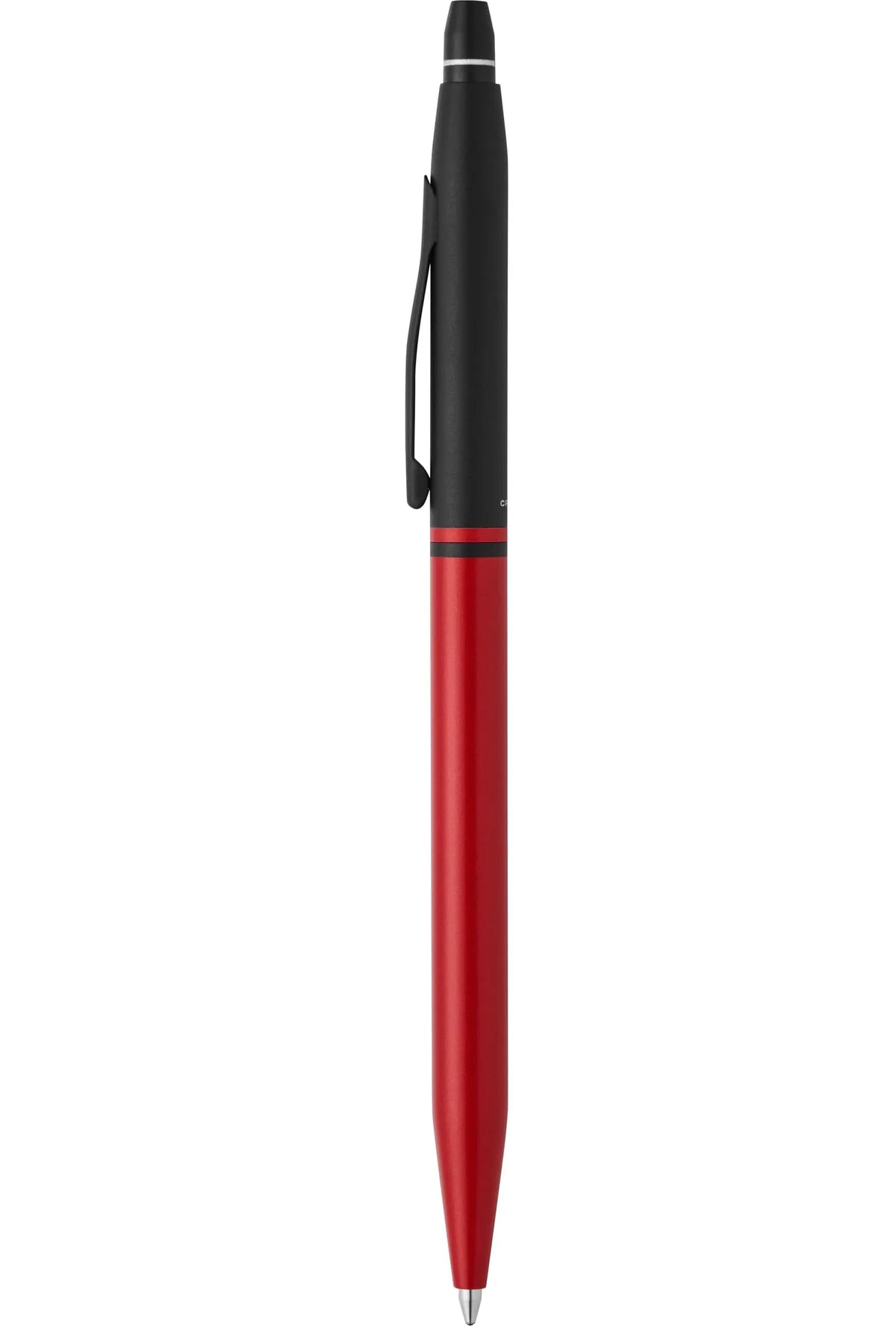 Cross Click Tuxedo Selectip Ballpoint Pen, Striking Satin Metallic Red with Black Contrasting Appointments, High-End Gift, Smooth Writing, Luxury Corporate Gift Box cross