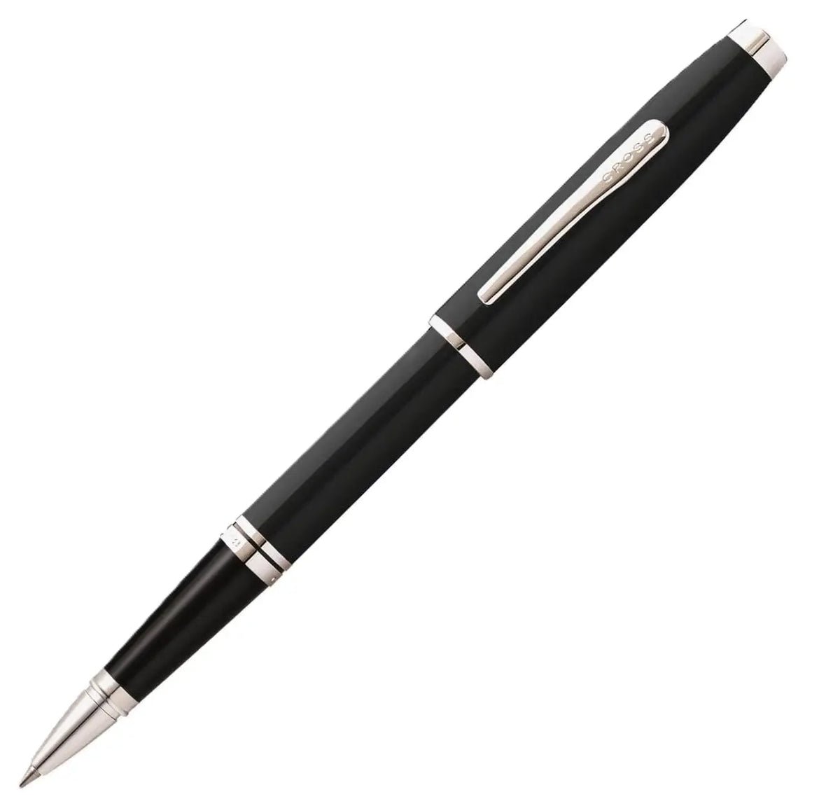 Cross Coventry Black Lacquer Rollerball Pen - Refillable Pen for Smooth Writing - Professional, Elegant Companion - Black Ink - Long-Lasting Use - Desk Essential - Gift-Ready cross