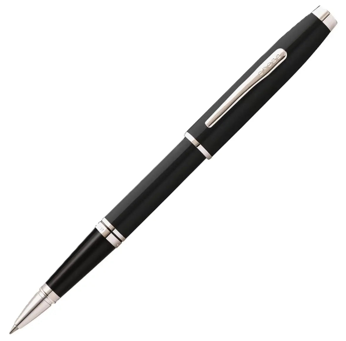 Cross Coventry Black Lacquer Rollerball Pen - Refillable Pen for Smooth Writing - Professional, Elegant Companion - Black Ink - Long-Lasting Use - Desk Essential - Gift-Ready cross
