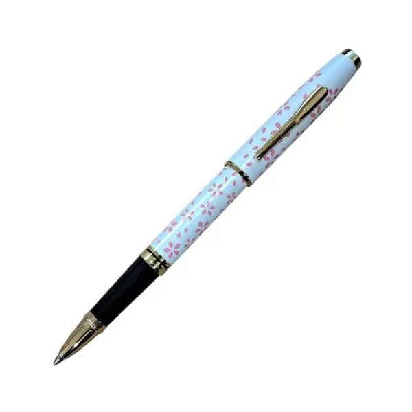 Cross Coventry Cherry Blossom Pearl White Lacquer Finish GT Rollerball Pen Cross