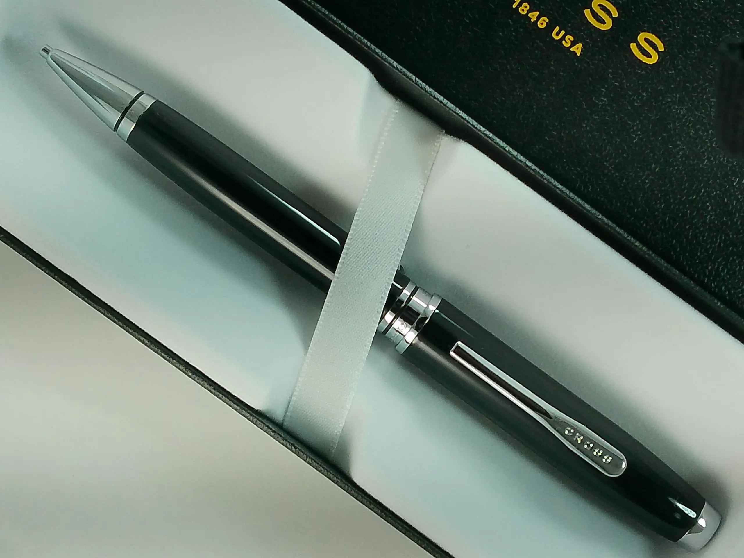 Cross Coventry Mechanical Pencil, 0.7MM, Black Lacquer with polished contrasting appointments Cross