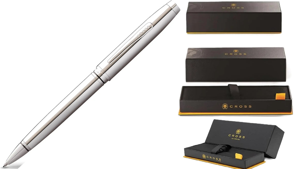 Cross Coventry Polished Chrome Mechanical 0.7MM Pencil cross