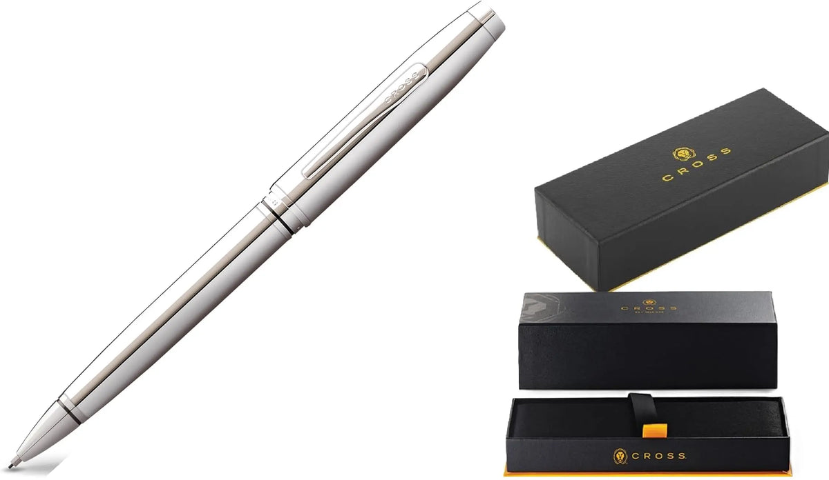 Cross Coventry Polished Chrome Mechanical 0.7MM Pencil cross