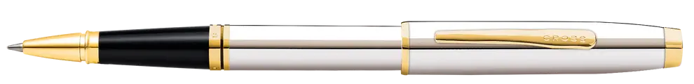 Cross Coventry Polished Chrome with Gold Appointment  Rollerball Pen Cross