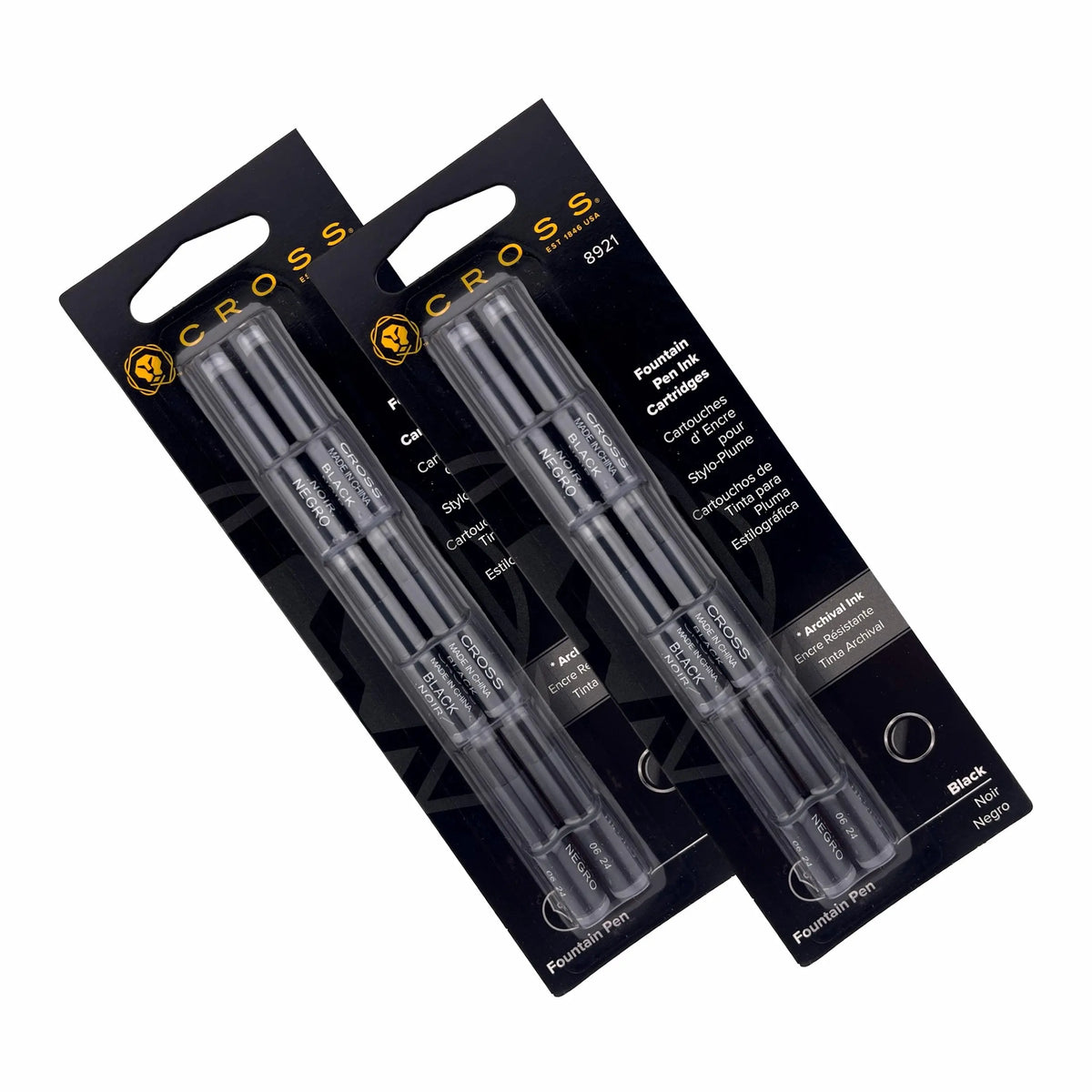 Cross Fountain Pen 'no Muss' Executive Companion Ink Cartridge Refills cross