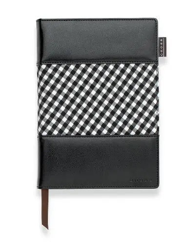 Cross Gingham Journal, Black, Medium (AC248-11M) - crosspenmall.com