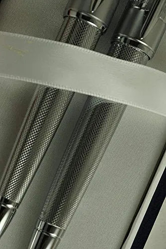 Cross Limited Edition in elegant haberdashery finishes Apogee Executive Diamond Cut Elegant Medium Selectip with Black Gel Ink Rollerball pen and Ballpoint Pen A great corporate gift A.T.. CROSS