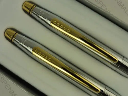 Cross Made in The USA Century Classic Medlaist Pen and 0.5MM Pencil New Made in USA - crosspenmall.com