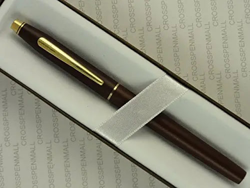 Cross Made in The USA Century Classic Satin Matte Burgundy and 23k Gold Appointment Selectip Rollerball Pen. Very Rare Made in Lincoln Rhode Island, USA My Store