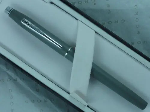 Cross Made in The USA Century Matte Gray Gel Ink Selectip Rollerball Pen crosspenmall.com