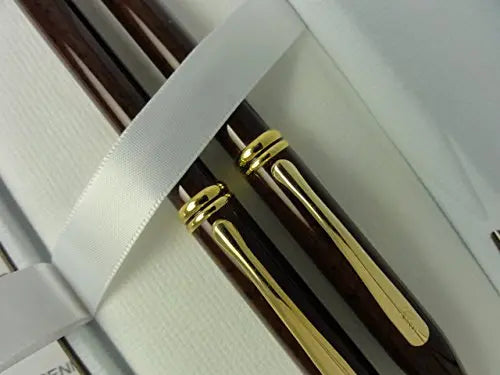 Cross Made in The USA Townsend Sienna Brown Lacquer Pen and 0.5MM Pencil Set. Made in The USA My Store