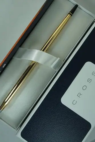 Cross Made in USA Desk Pencil, 10 Karat Gold Plated, 0.5MM cross