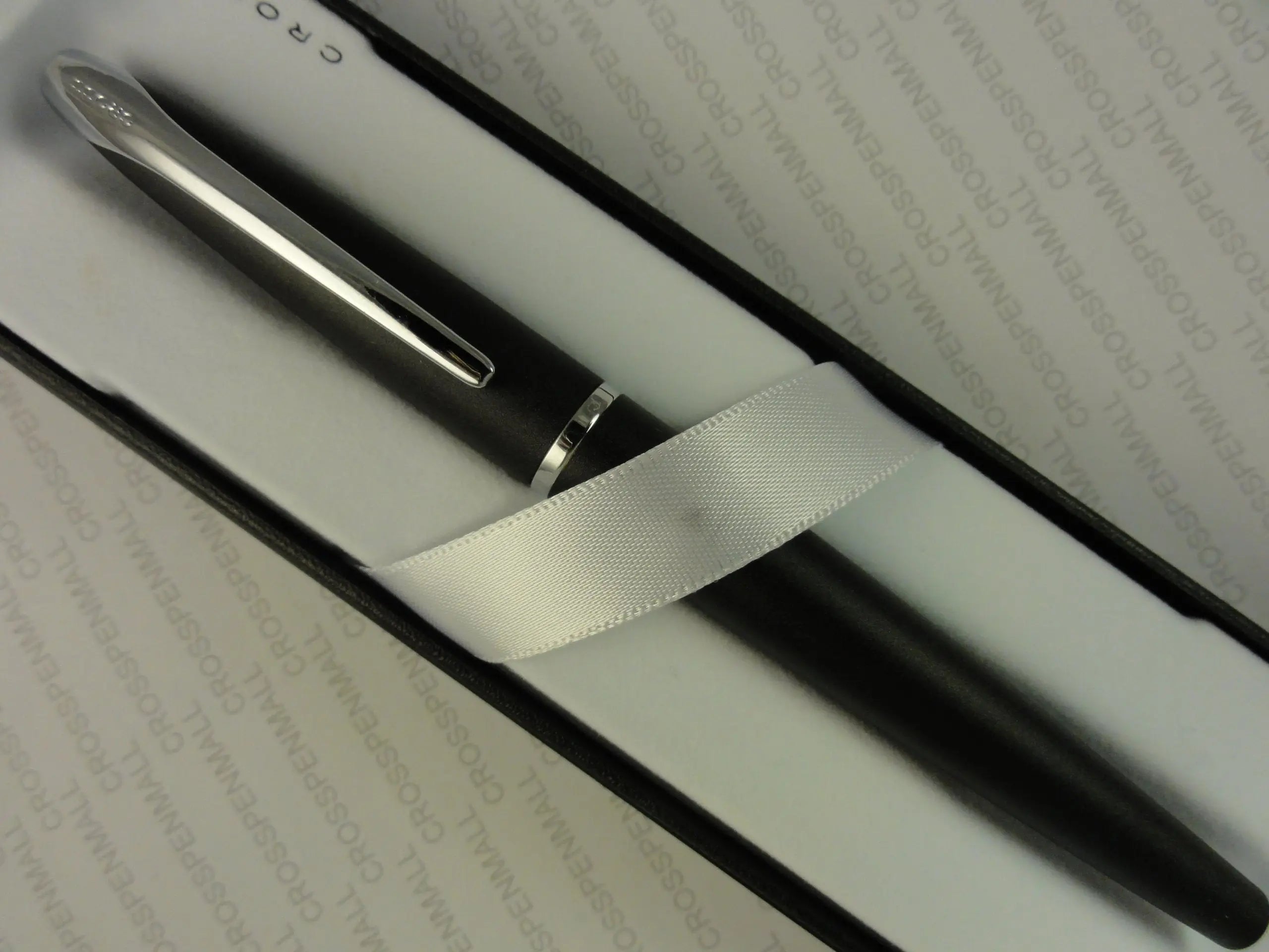 Cross Made in the USA ATX Satin Matte Basalt Black Medium Nib Fountain Pen My Store