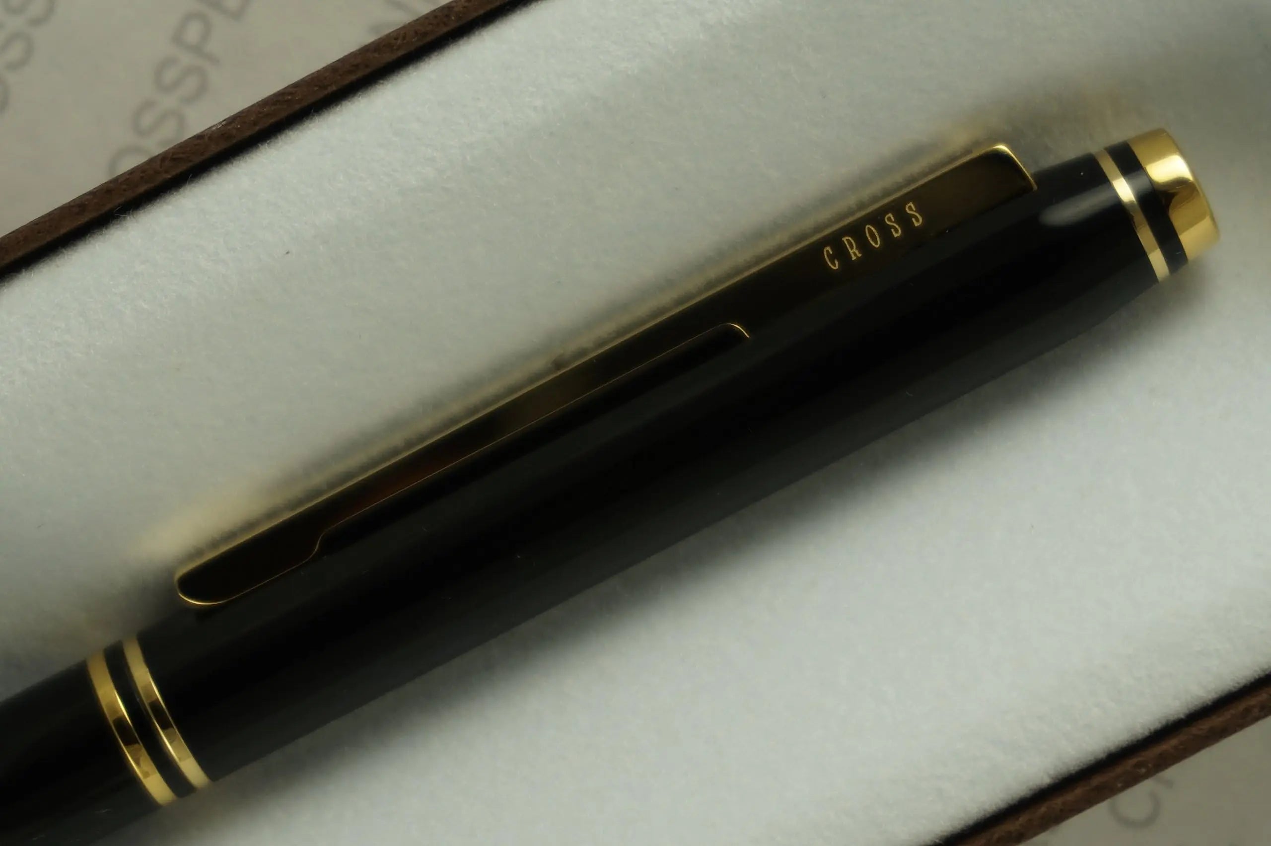 Cross Made in the USA Classic Signature Collection, Black and 22KT Gold 0.5MM Mechanical Pencil Cross