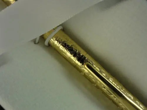 Cross Made in the USA Elite Limited Series Century 22k Gold Deco Flowery Pattern Jeweler' Ballpoint PEN - crosspenmall.com