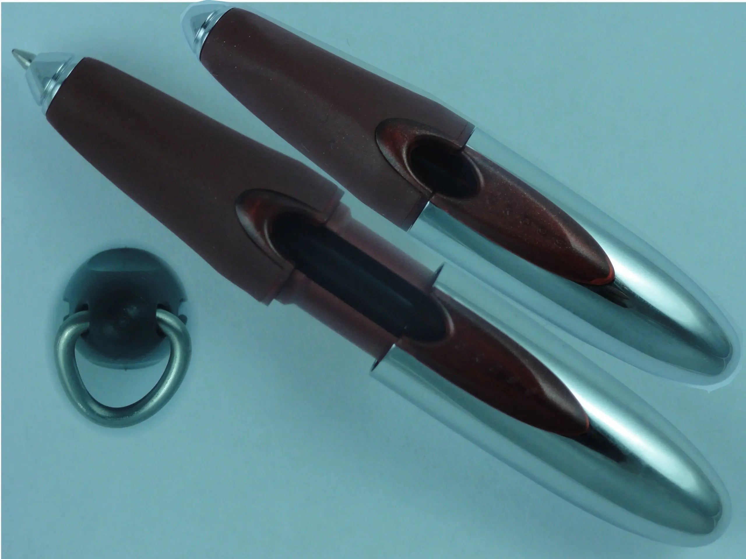 Cross Made in the USA Ion Metal Black Gel Ink Pen, Black Ink, Extremely Polished Chrome/black Barrel Rollerball, Gel Ink Pen (Copy) Cross