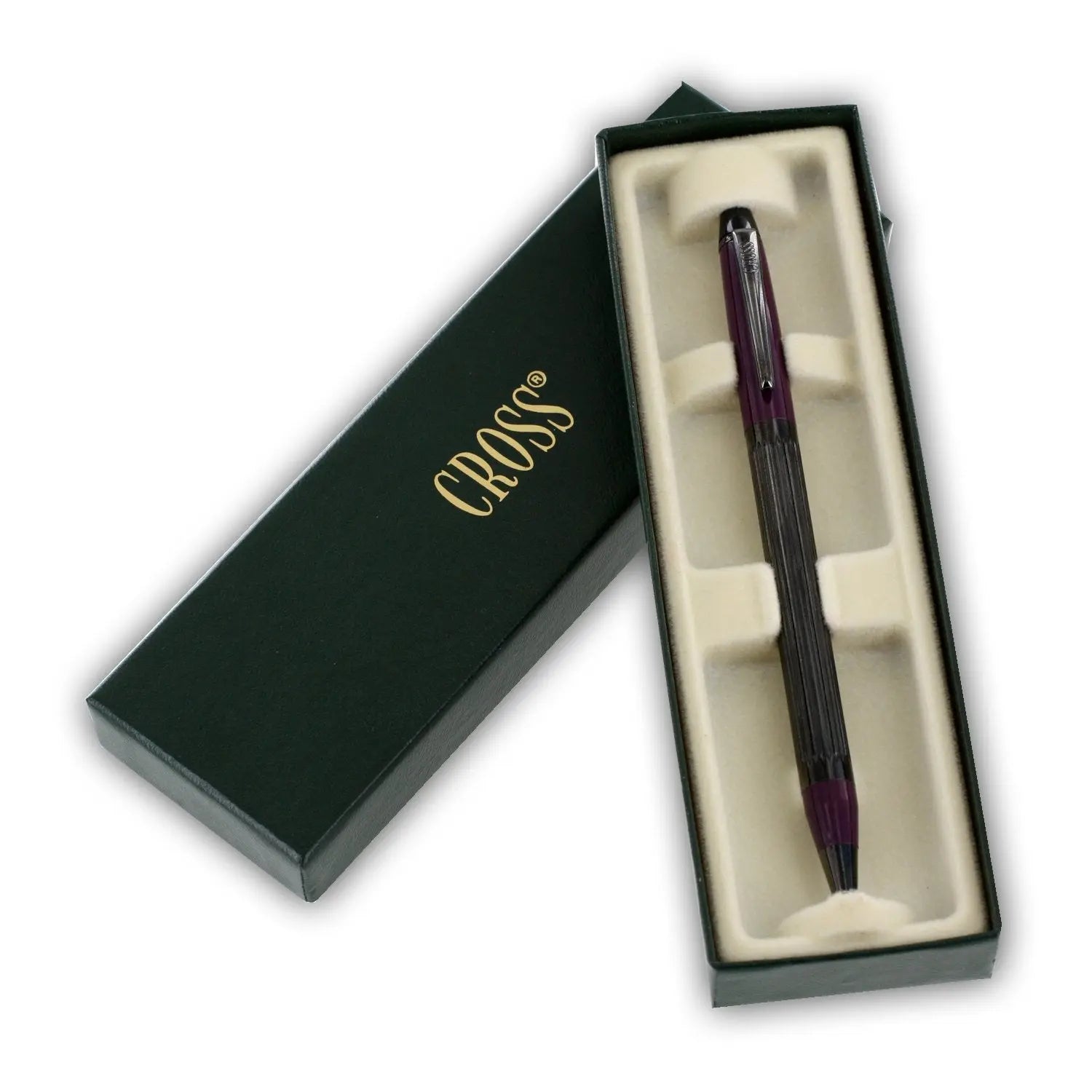 Cross Metropolis Plum Retractable Ballpoint Pen - crosspenmall.com